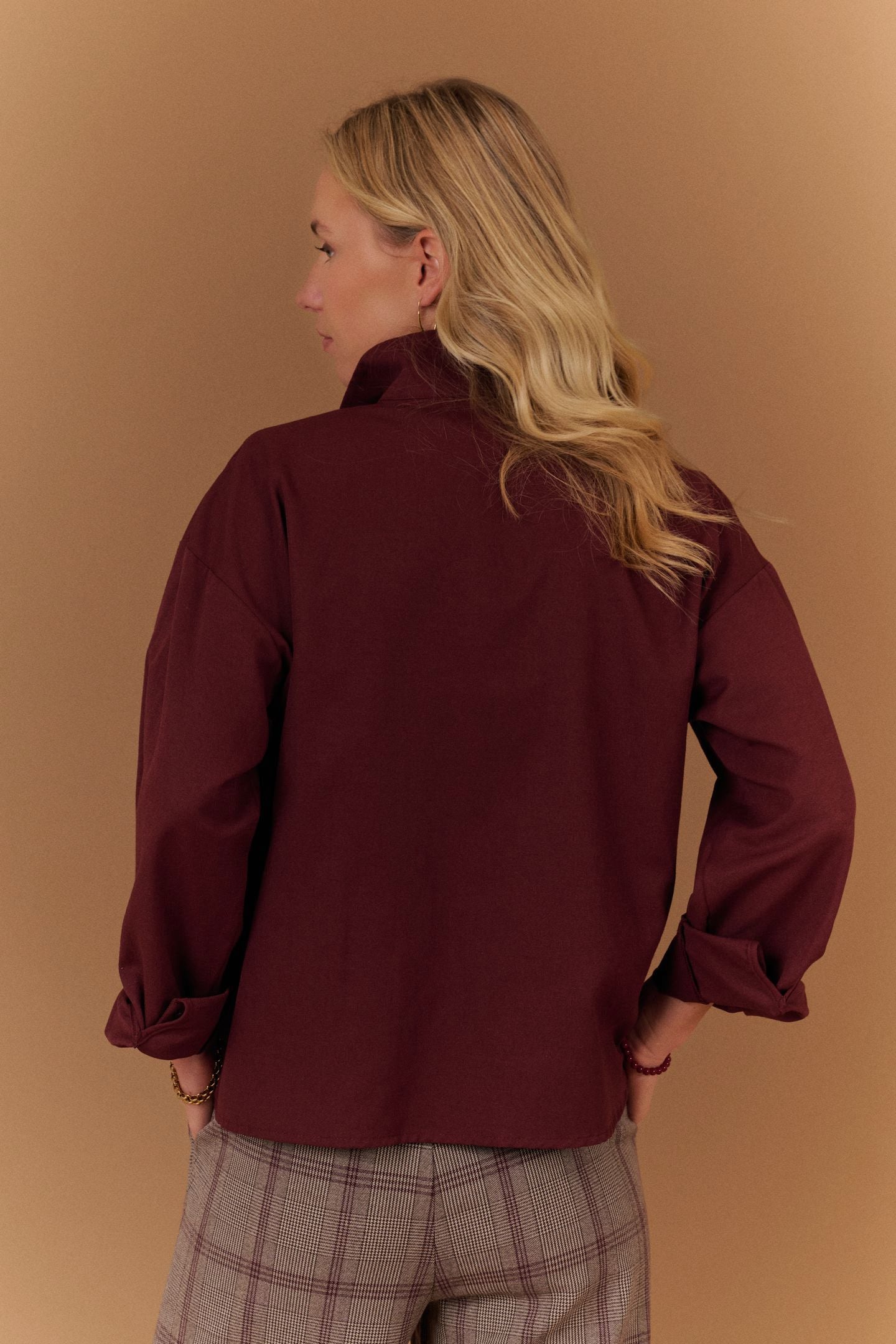 Miko Blouse Bordeaux