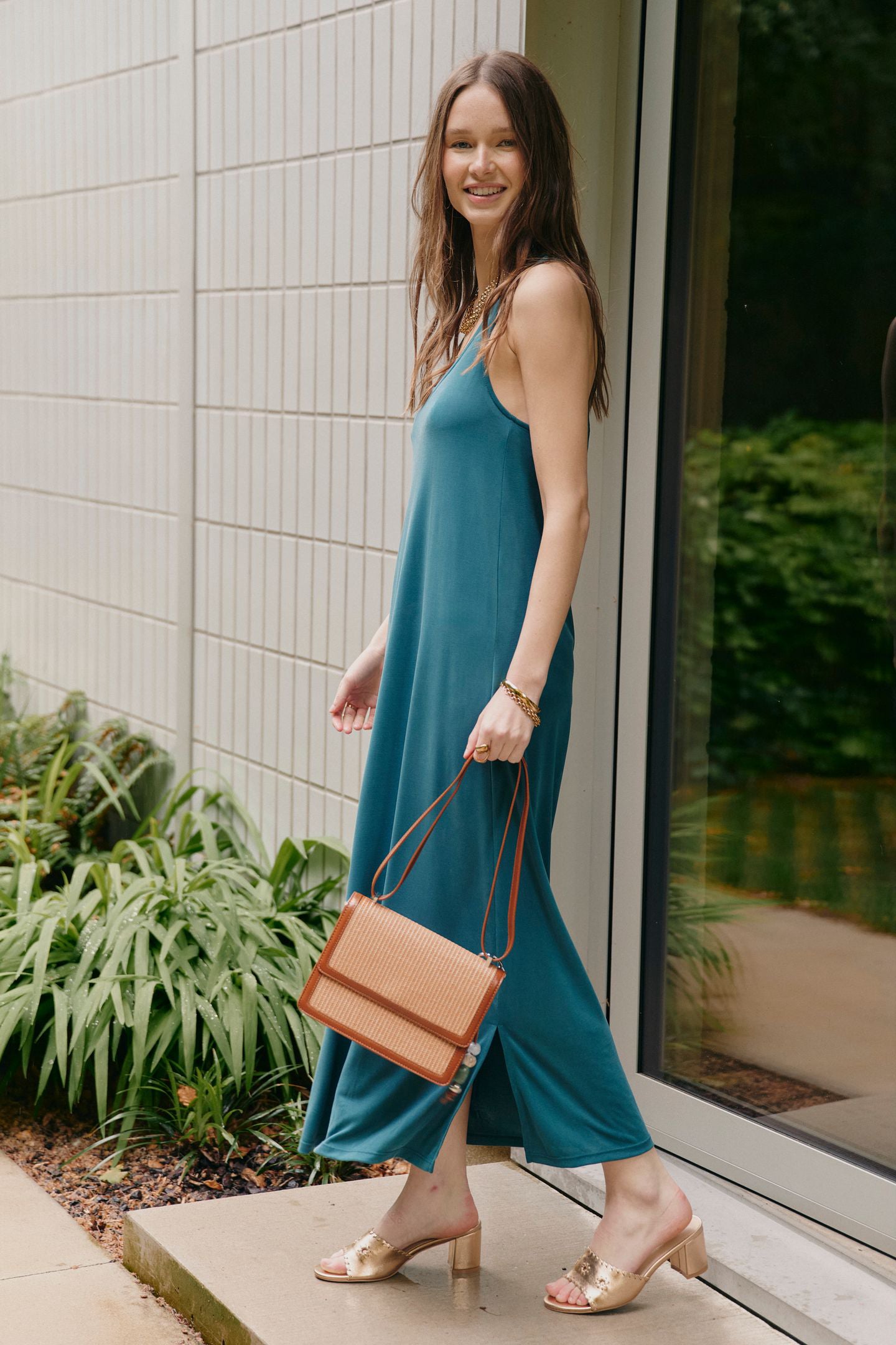 Modala Dress Atlantic Deep
