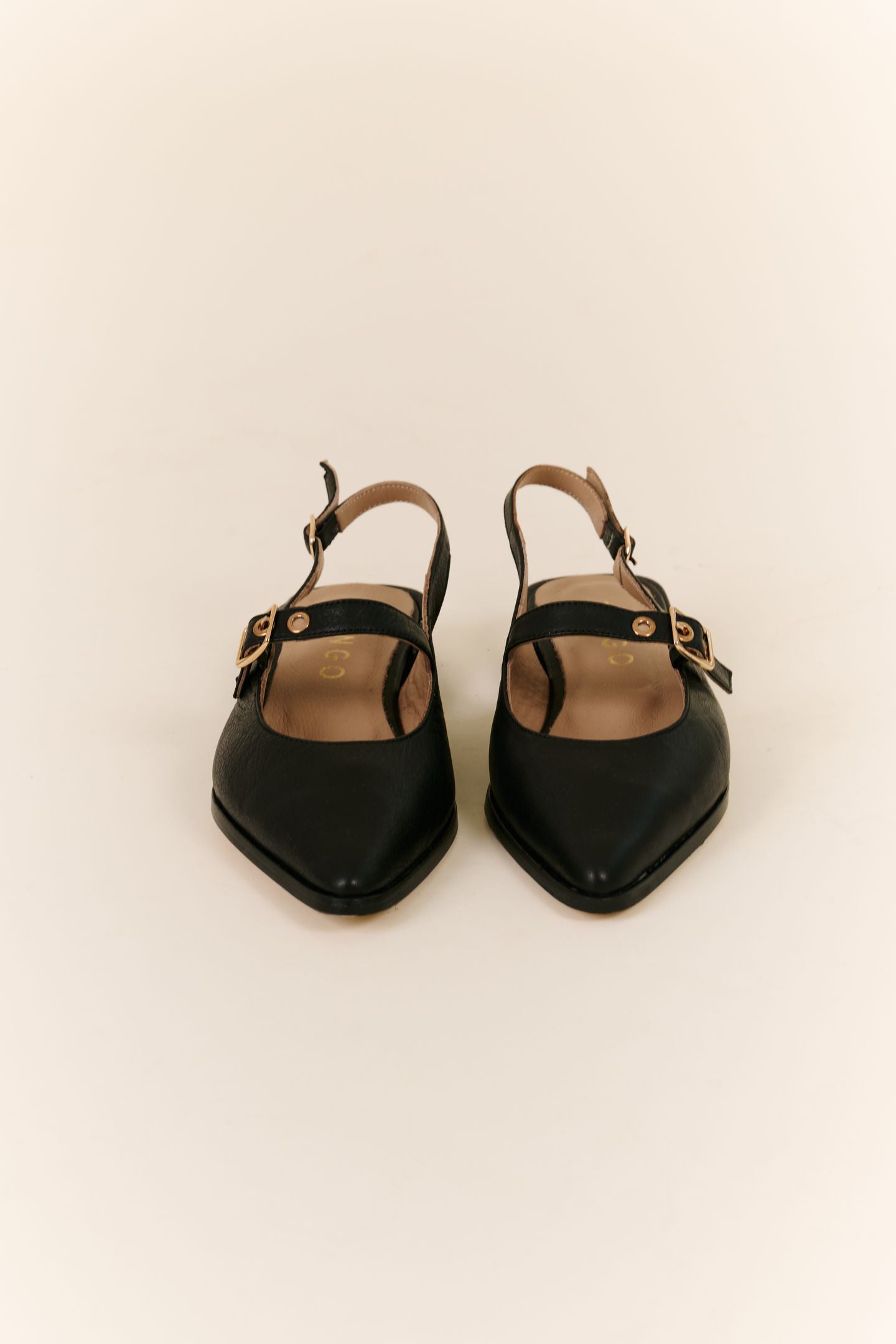 Lesia Slingbacks Black