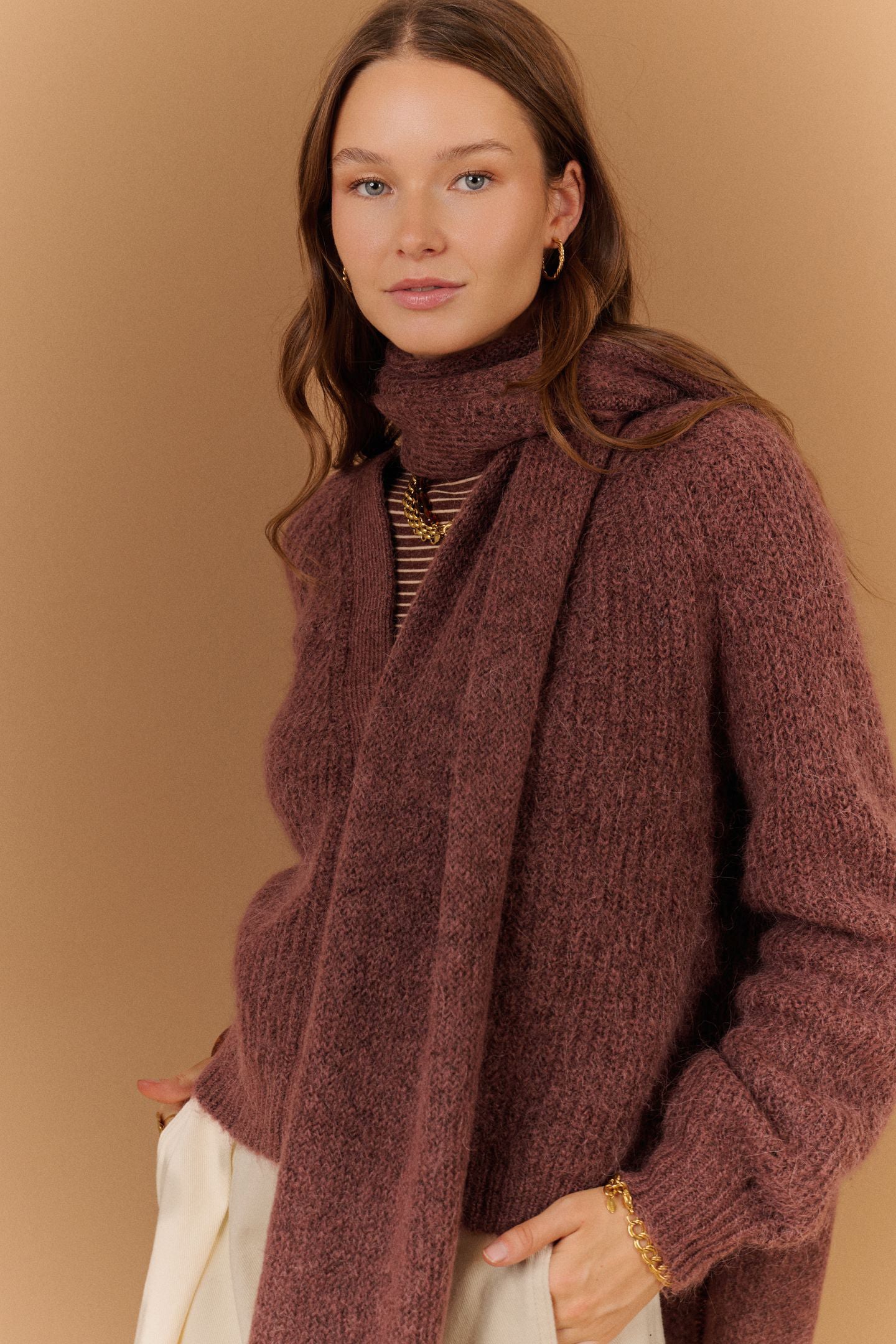 Aglae Scarf Parme