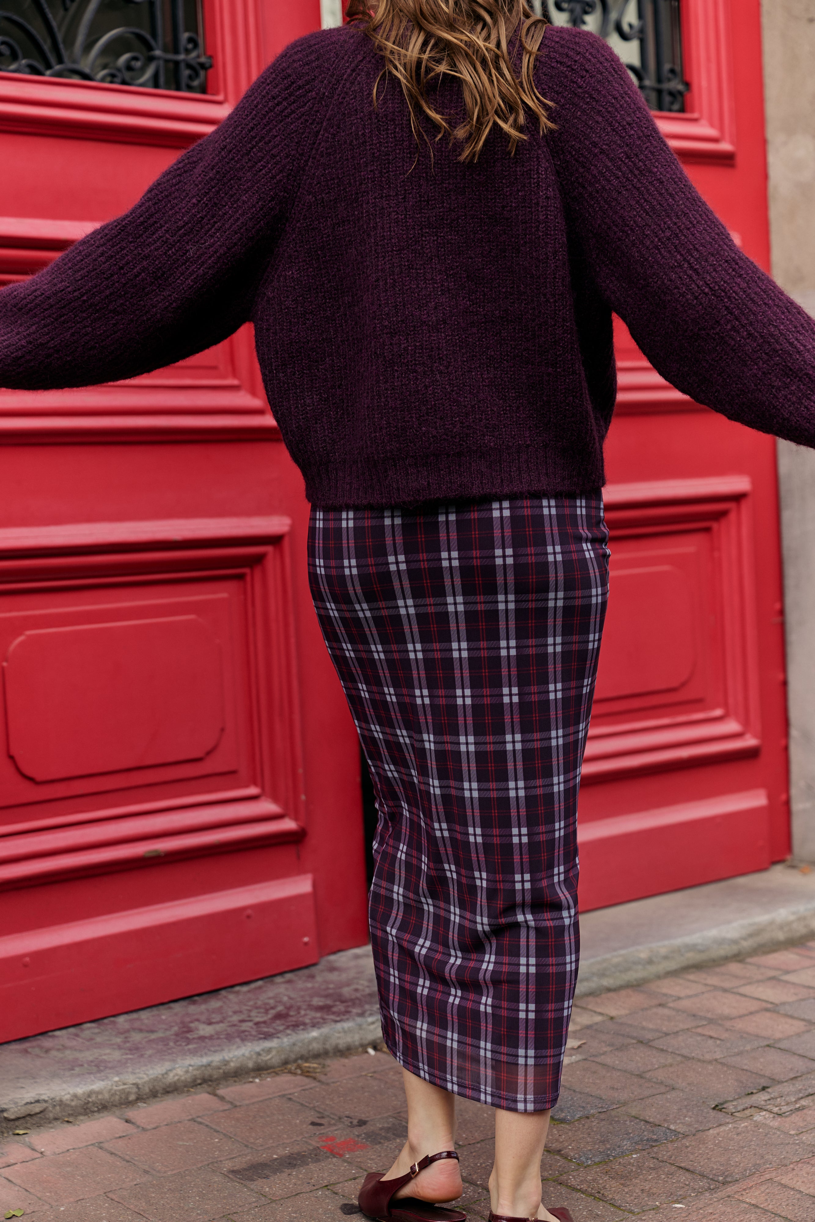 Rani Cardigan Prune