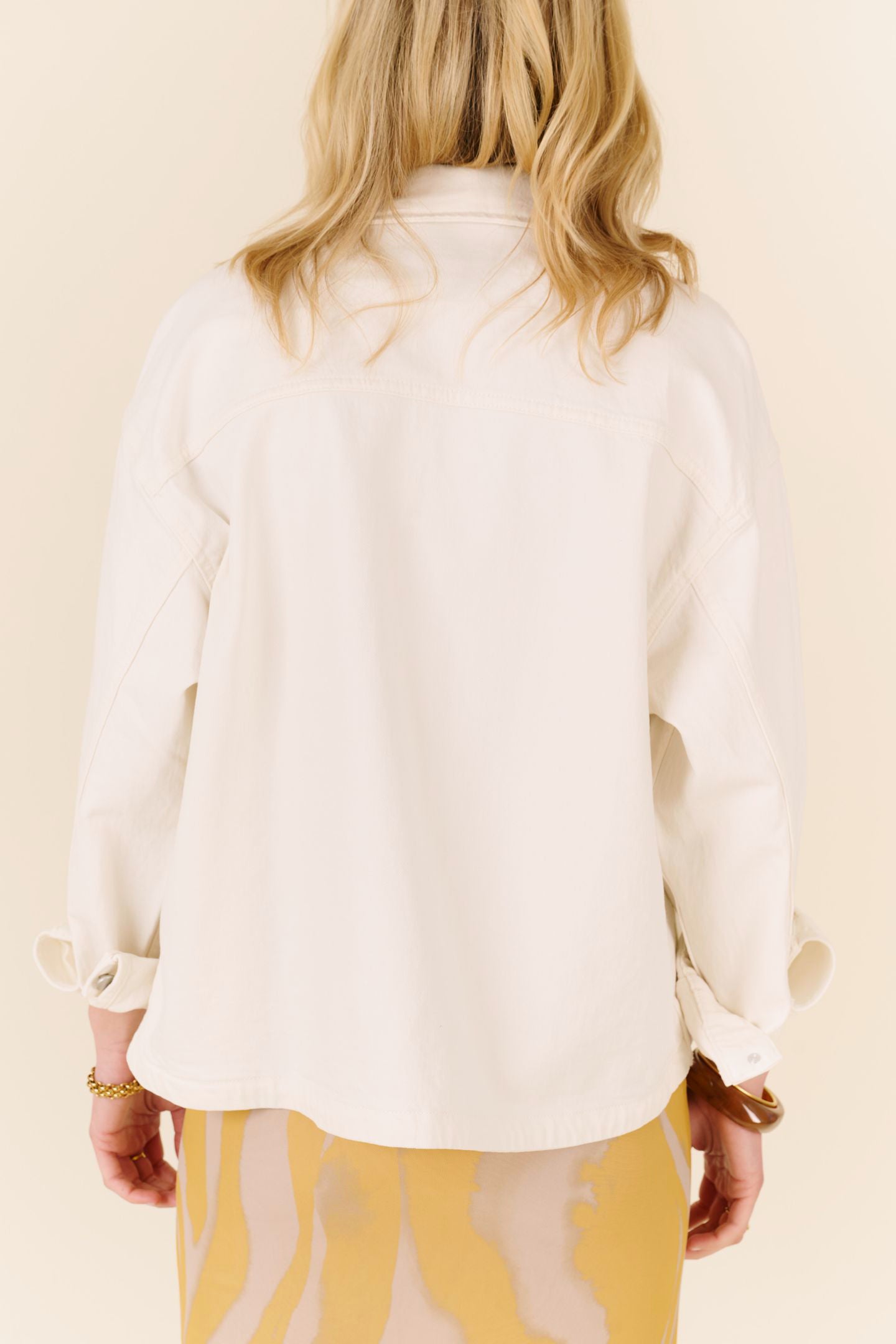 Jaf Denim Jacket Cloud Dancer