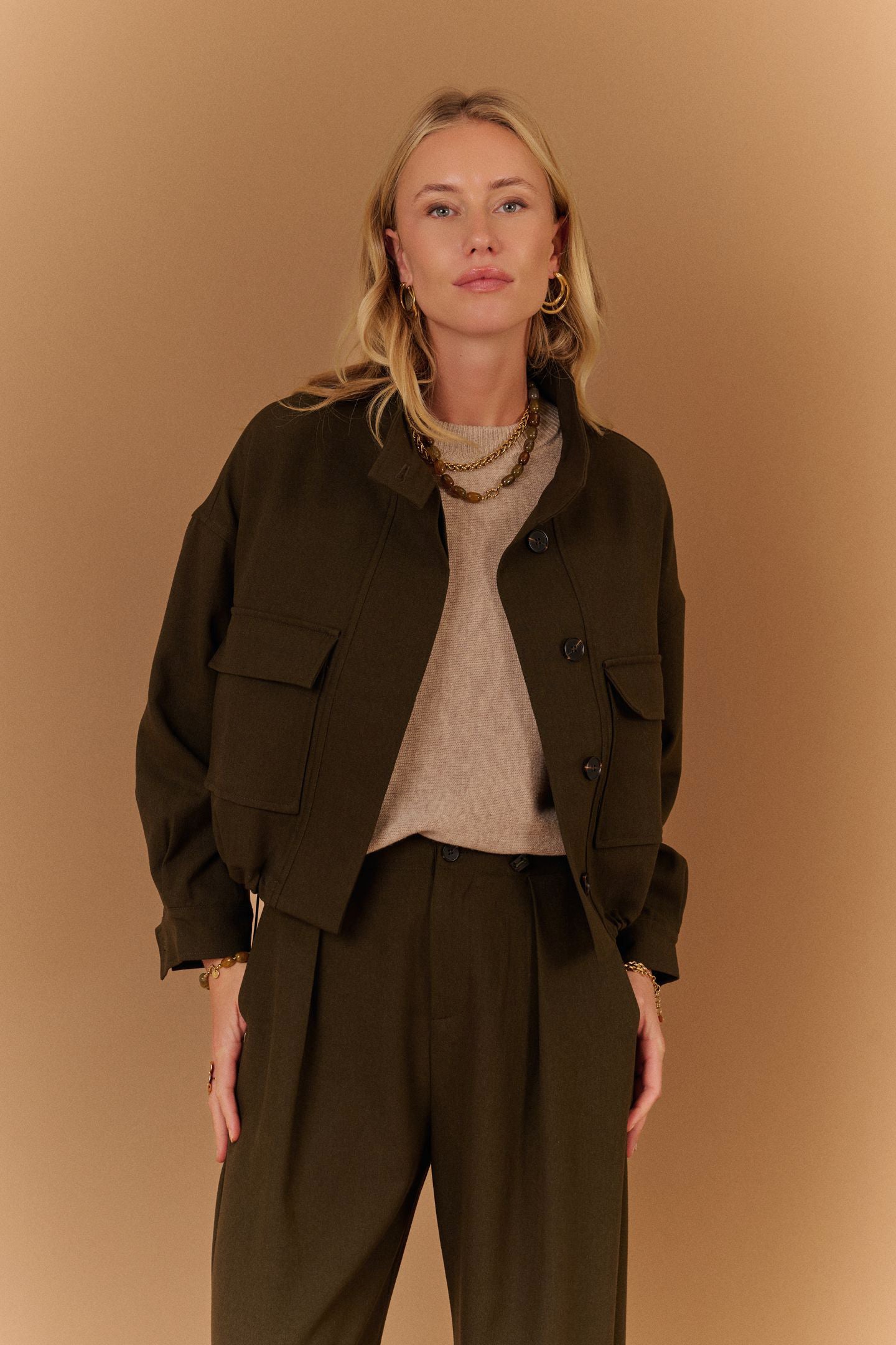 Dona Jacket Kaki