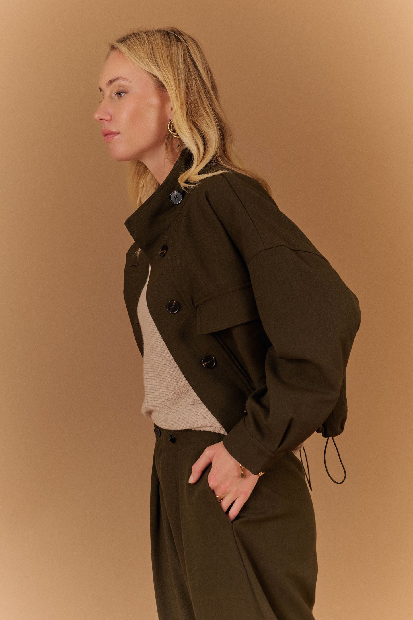 Dona Jacket Kaki