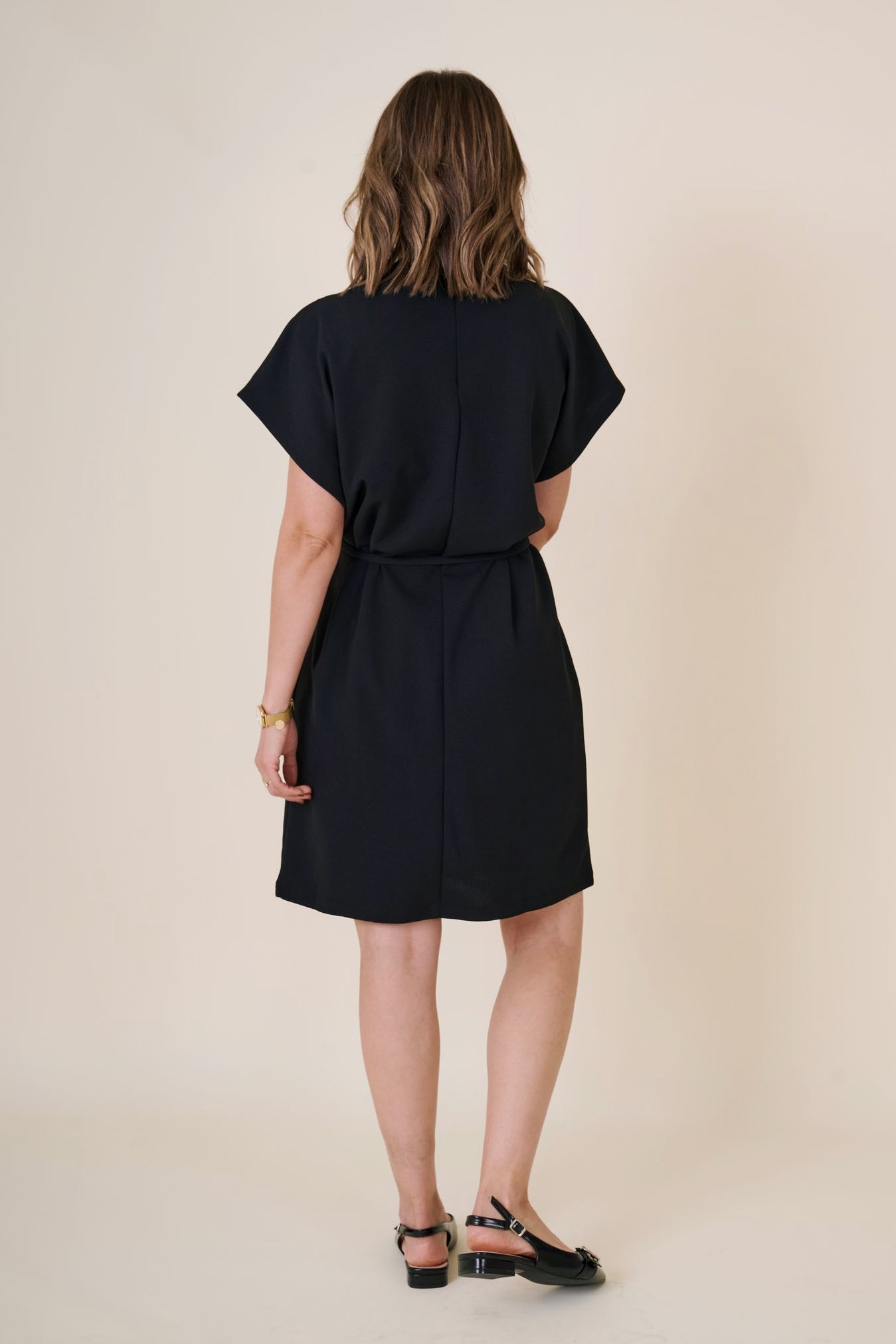 Merlano Dress Black Beauty