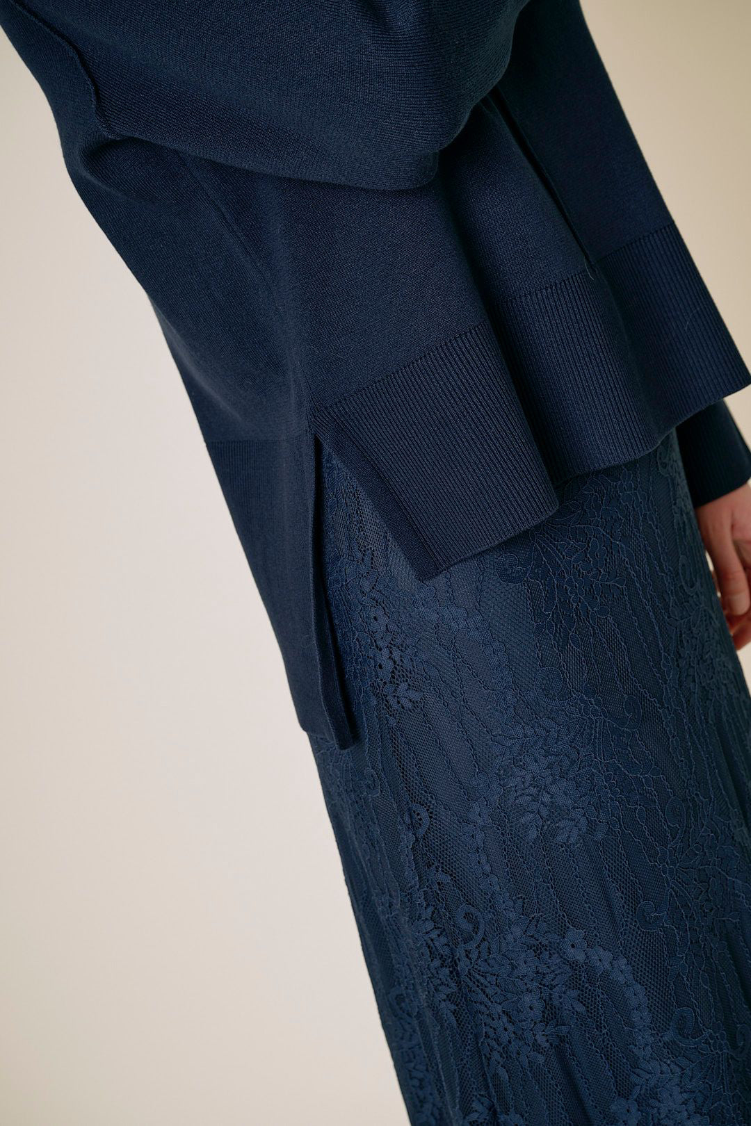 Ostria Knit Navy Blazer