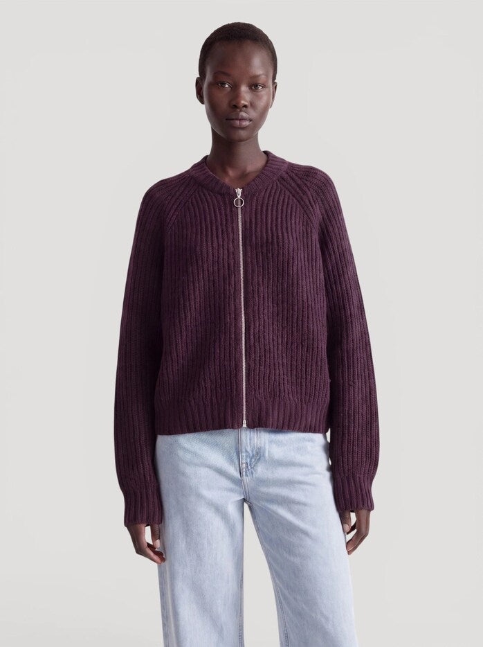 Rani Cardigan Prune