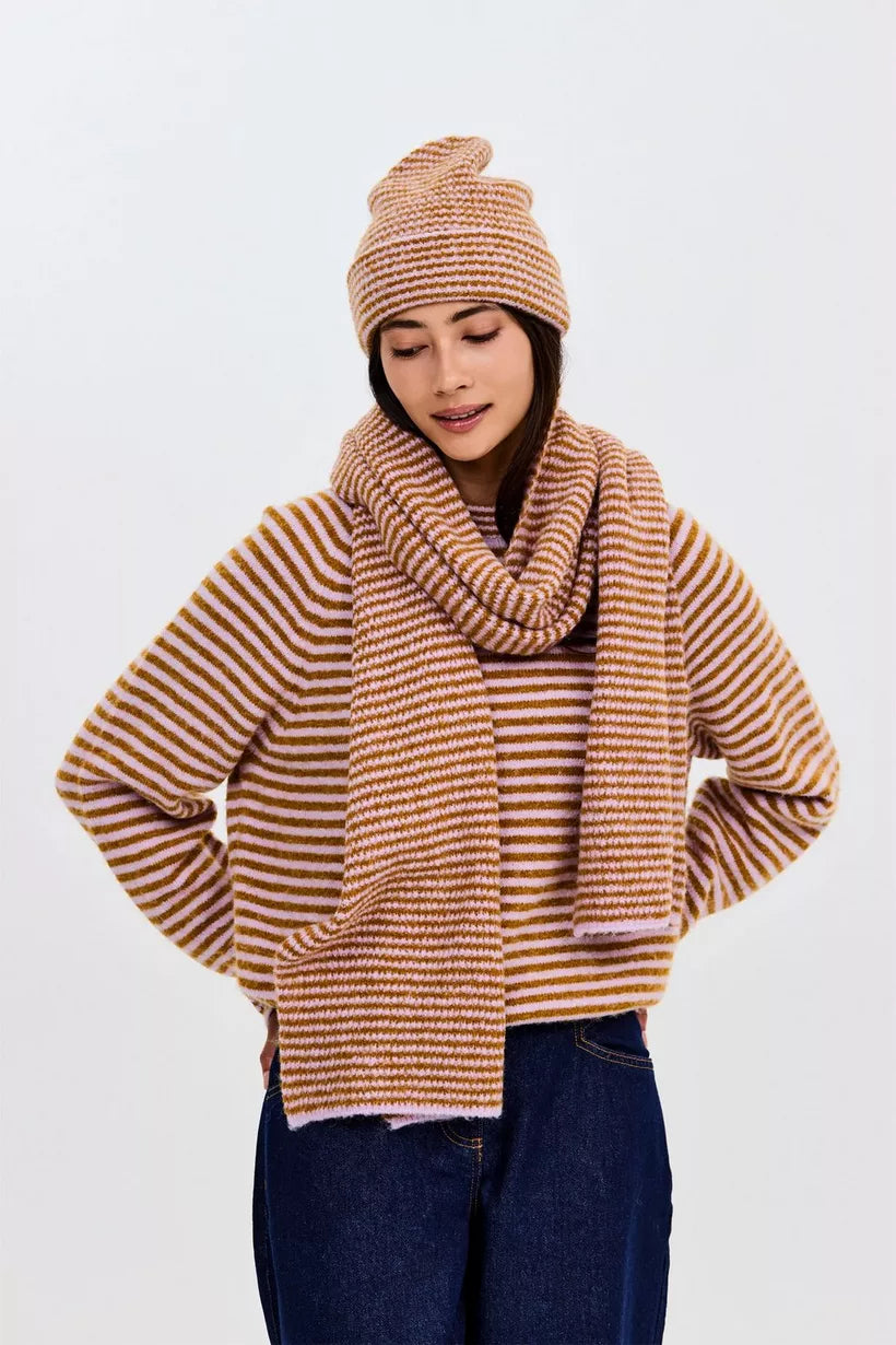 Granna Scarf Lila/Oker