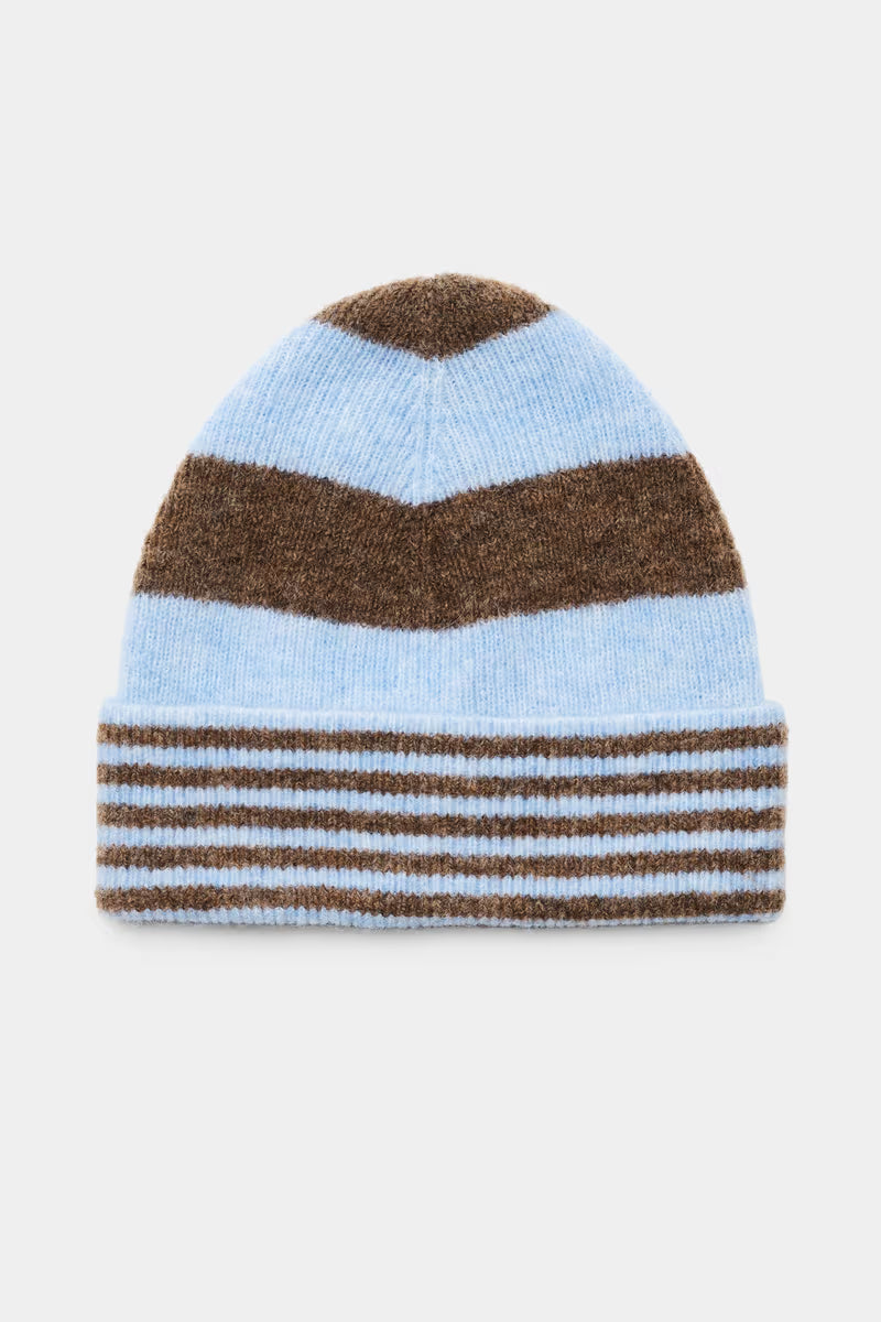Granno Hat Bruin/Lichtblauw