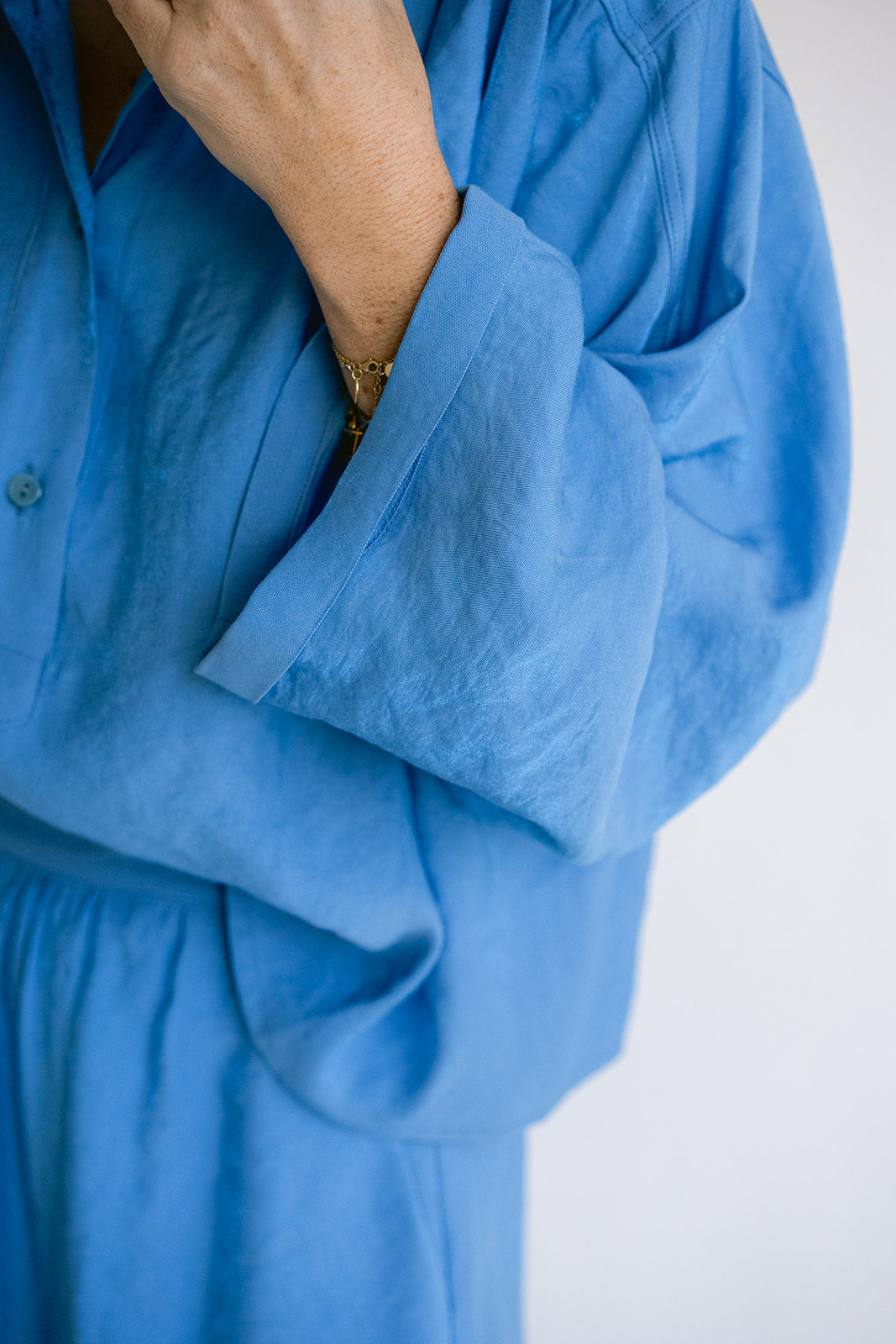 Maya Blouse Brilliant Azul