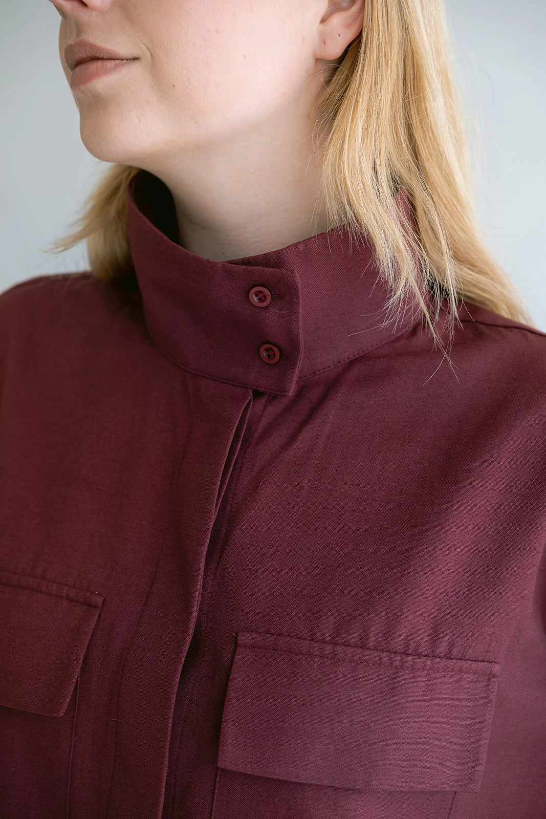 Miko Blouse Bordeaux