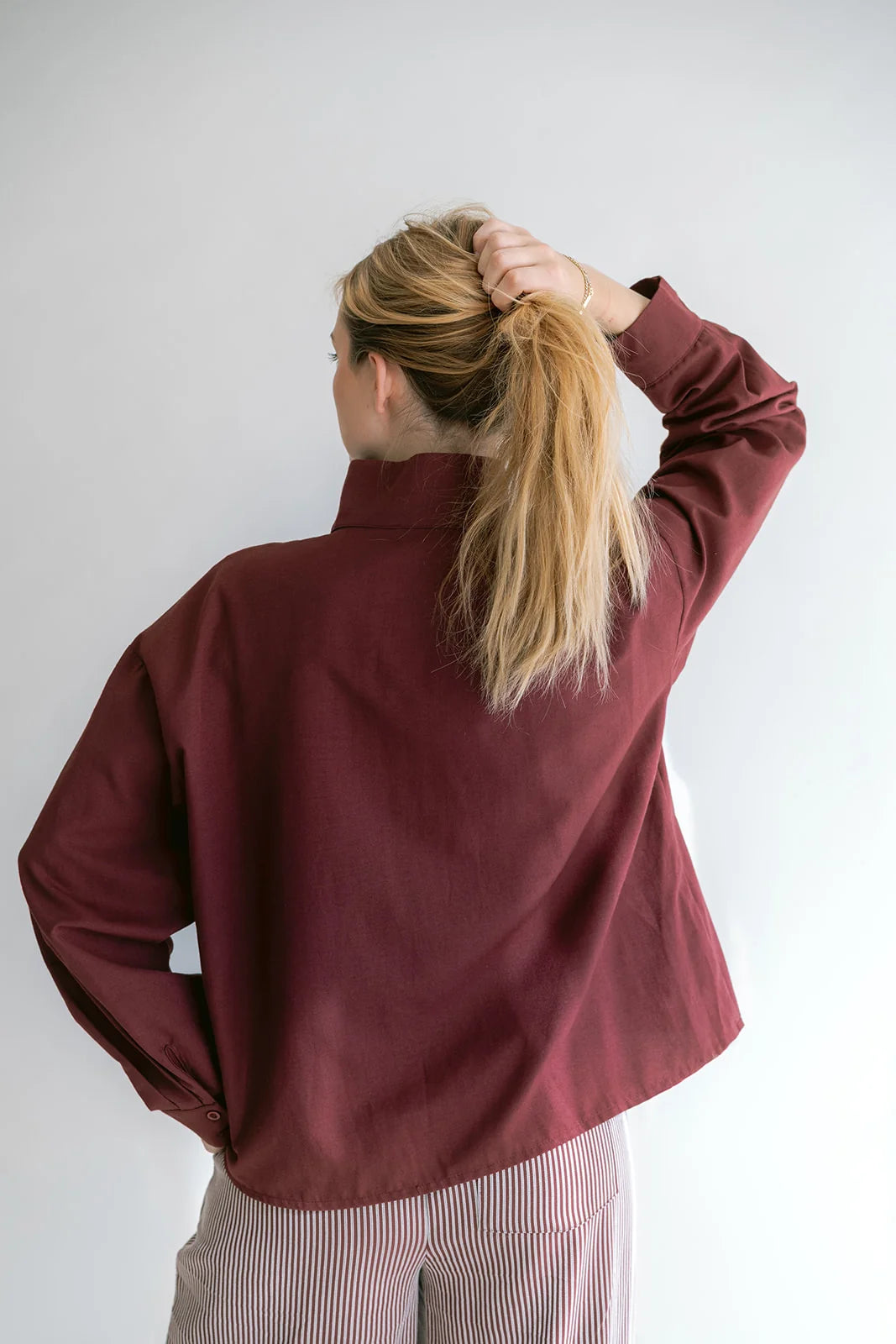 Miko Blouse Bordeaux