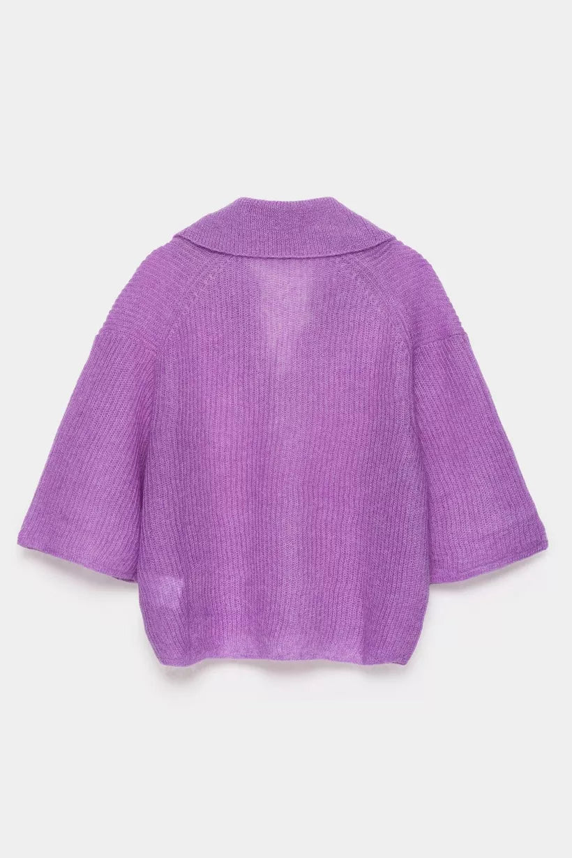 Plaster Knit Purple
