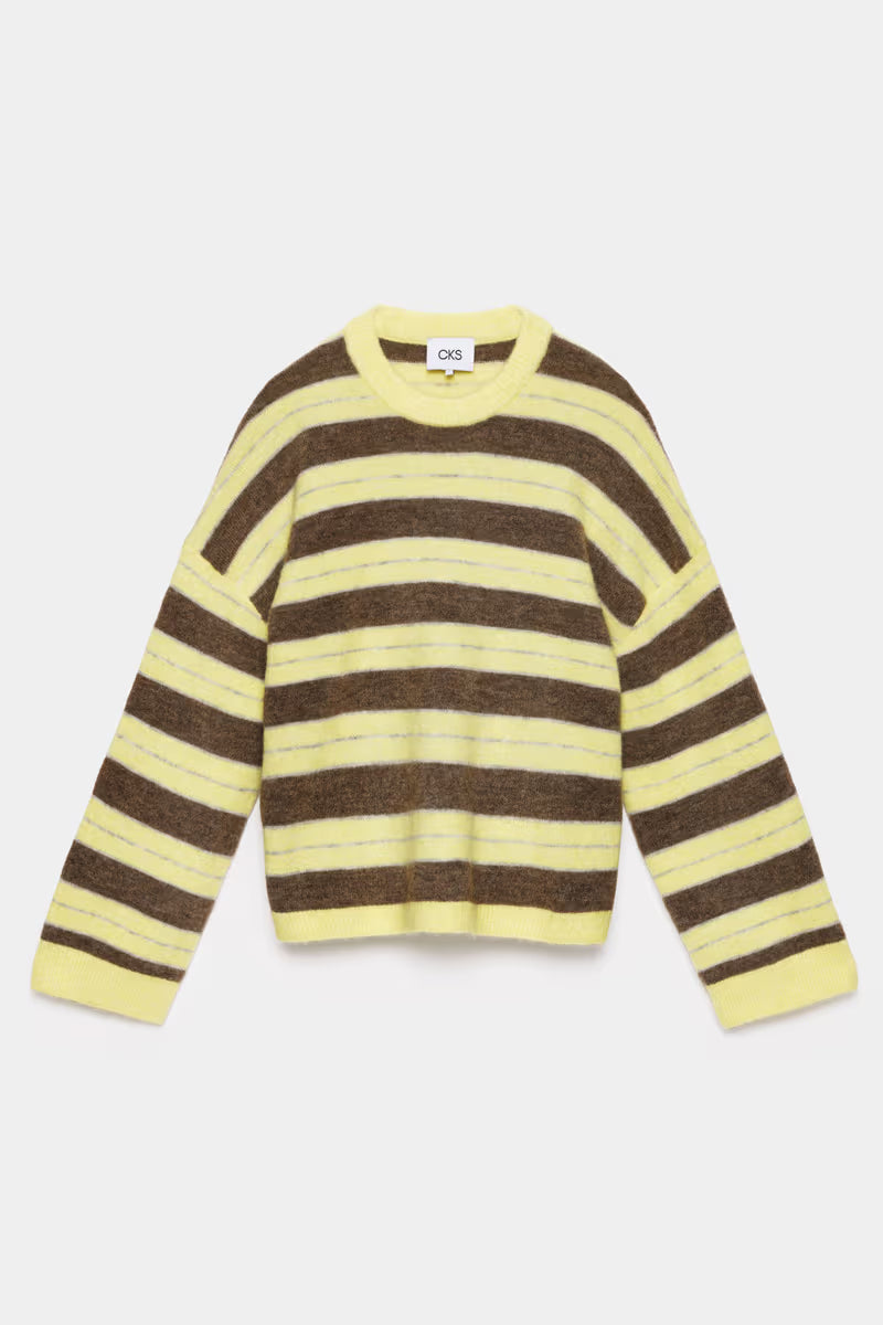 Poison Knit Bruin/Geel