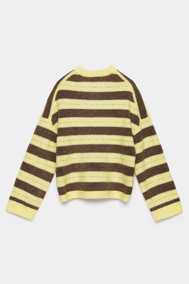 Poison Knit Bruin/Geel