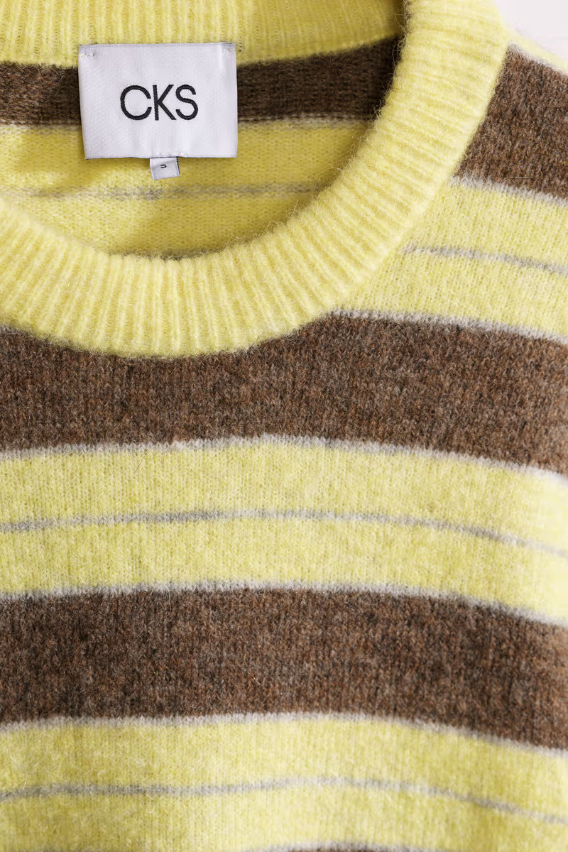 Poison Knit Bruin/Geel