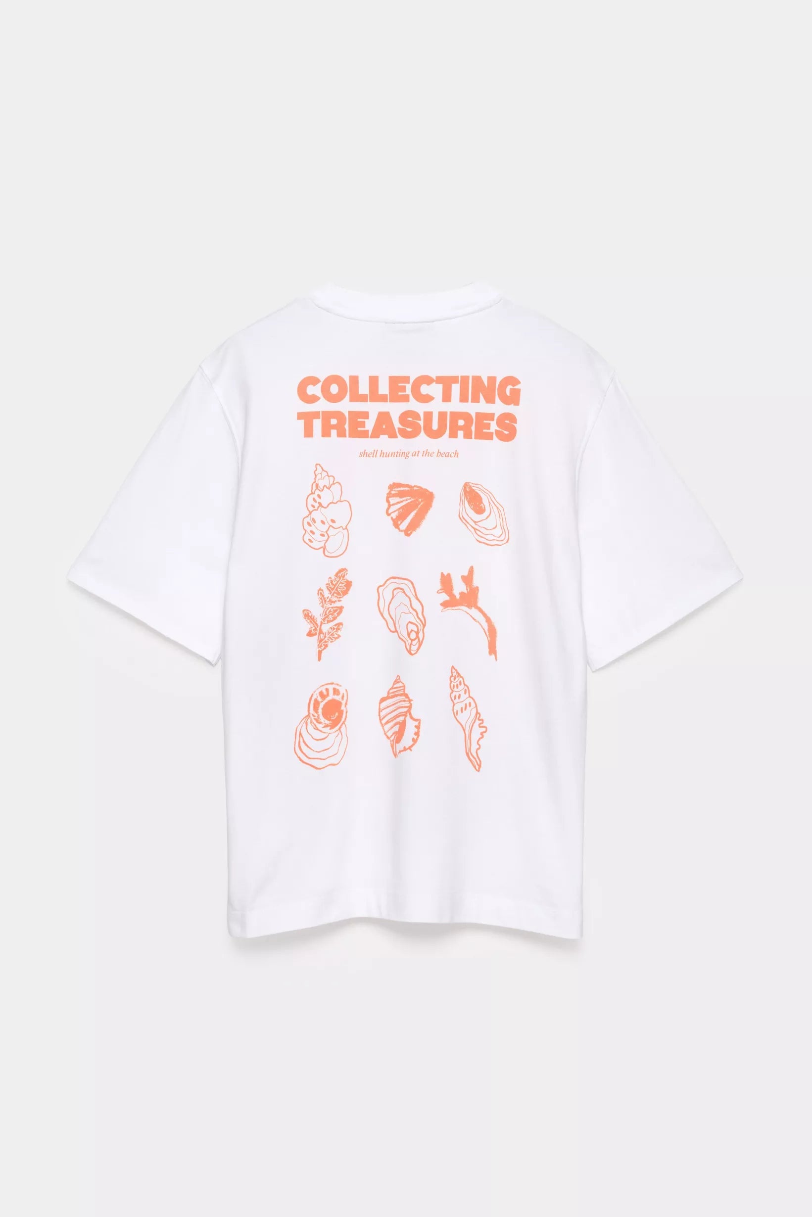 Saria Top White/Coral