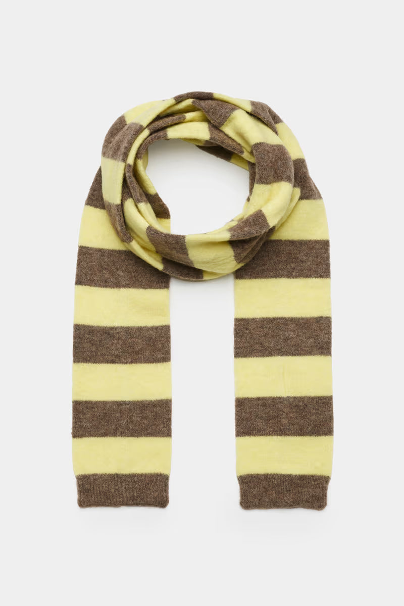 Scoison Scarf Bruin/Geel