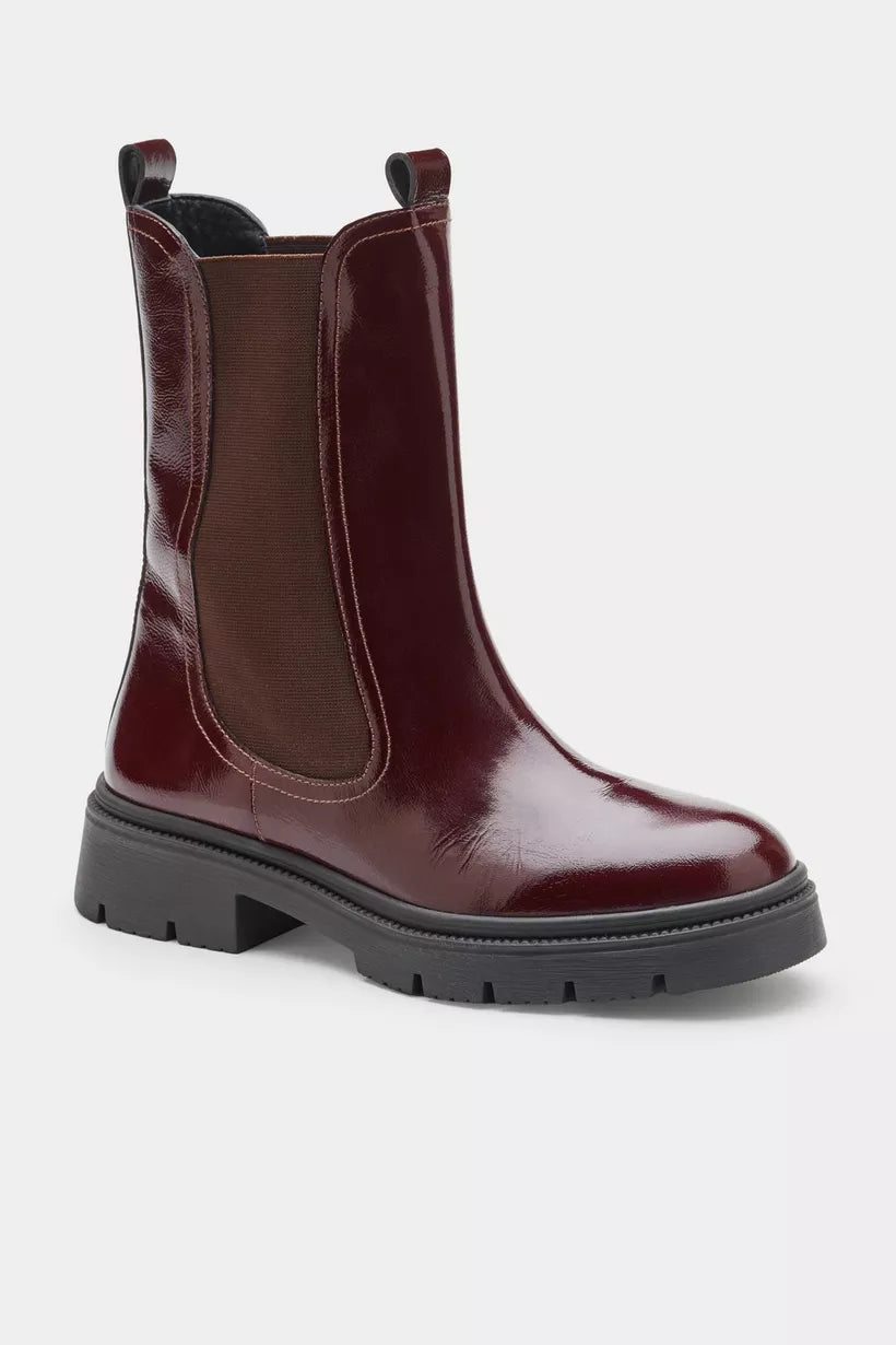Shoren Boots Bordeaux