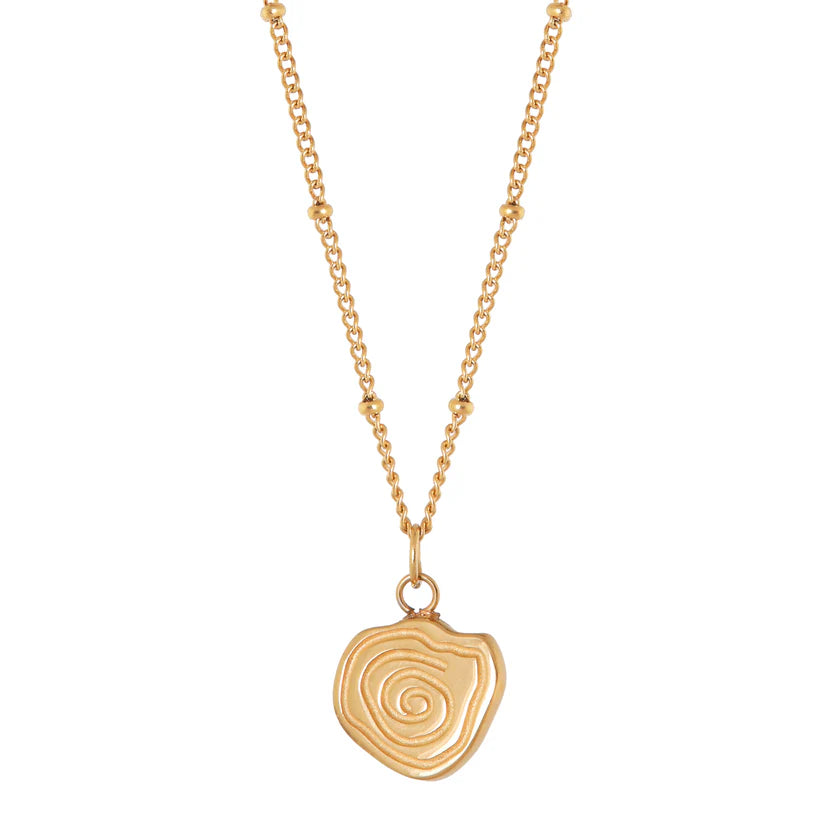 Twirl Necklace Gold