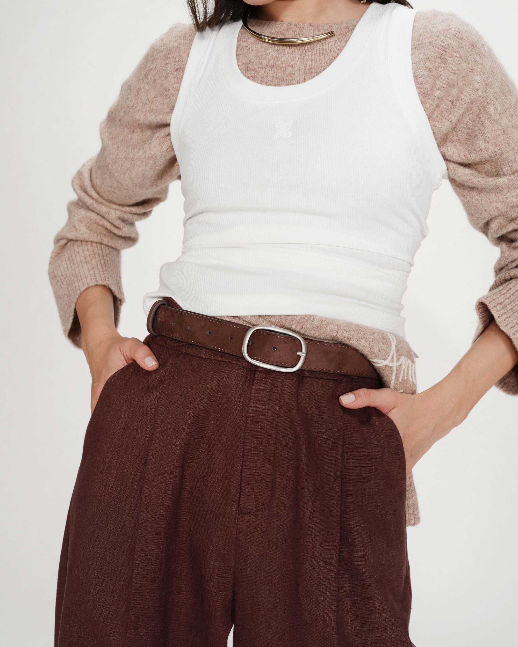 Vikander Belt Chocolat