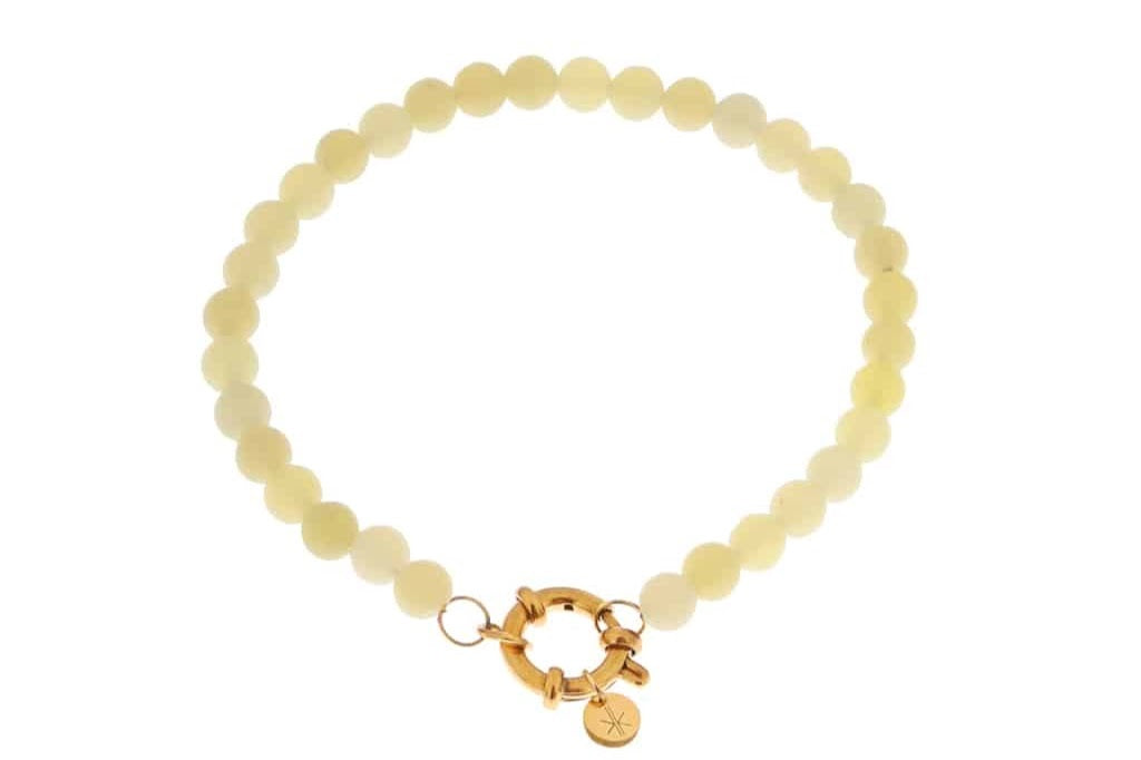 Citron Beads Bracelet Gold